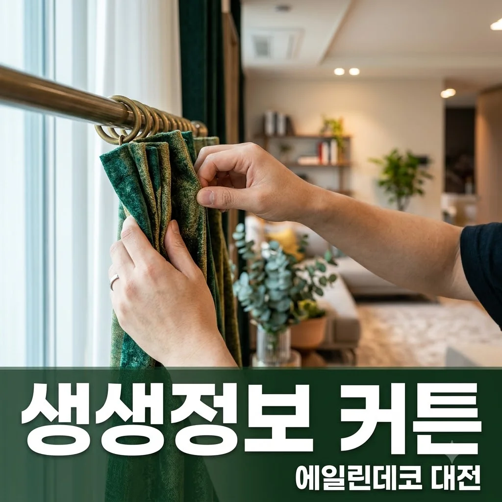 2TV 생생정보 2613회: 6년 차 청춘 커튼 시공사 에일린데코 대전본점 완벽 정리!