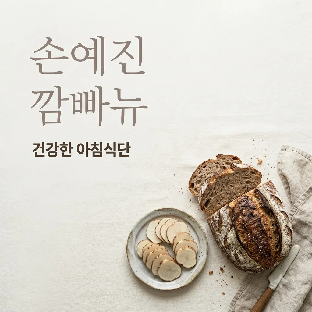 손예진 돼지감자 깜빠뉴 화제, 아침 대용식으로 주목받는 이유