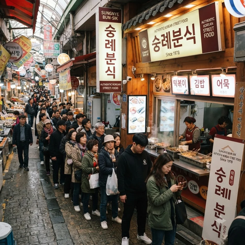숭례분식 핵심 정보 요약 — 위치부터 메뉴까지