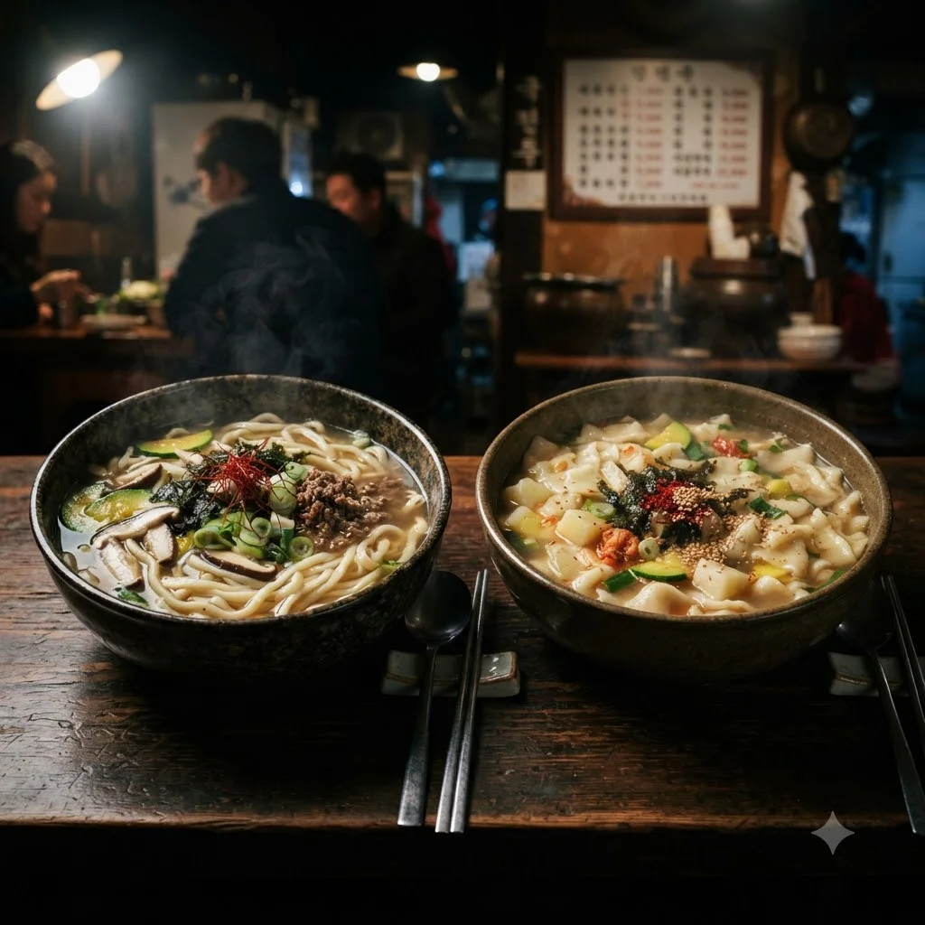 칼제비 vs 칼국수, 무엇을 선택할까?
