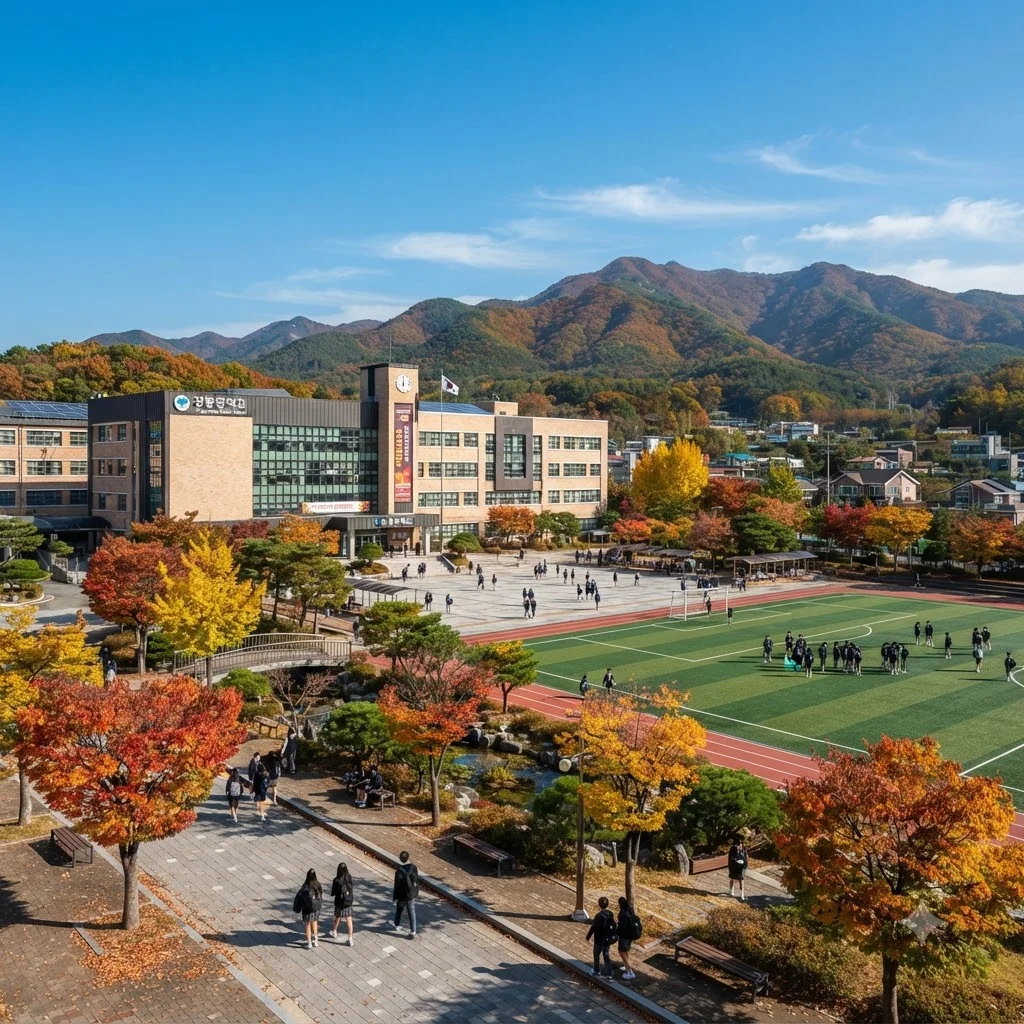 국가대표의 배움터, 강릉 율곡중학교