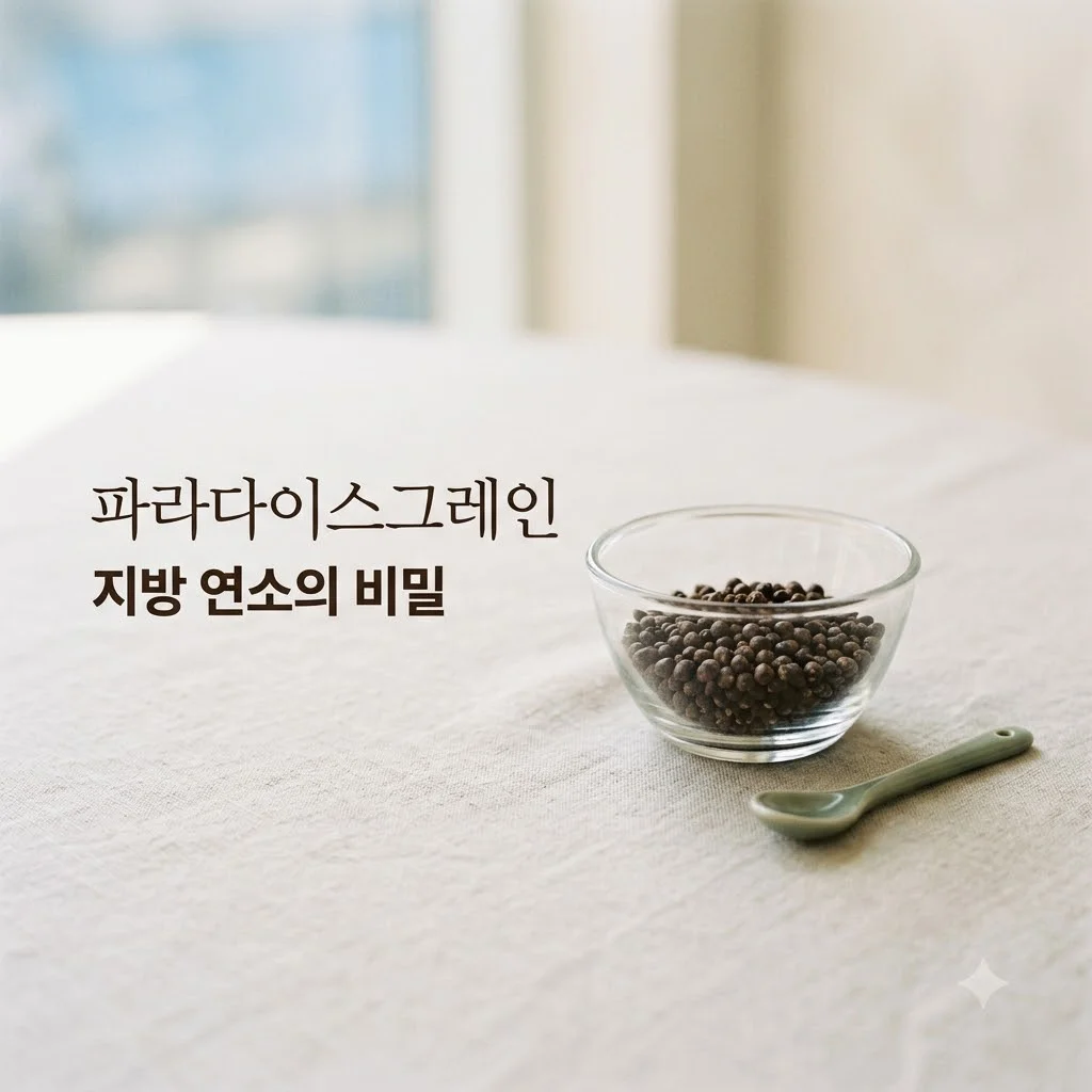 파라다이스그레인 효능과 부작용! 갈색지방 태우는 천국의 곡물 가이드