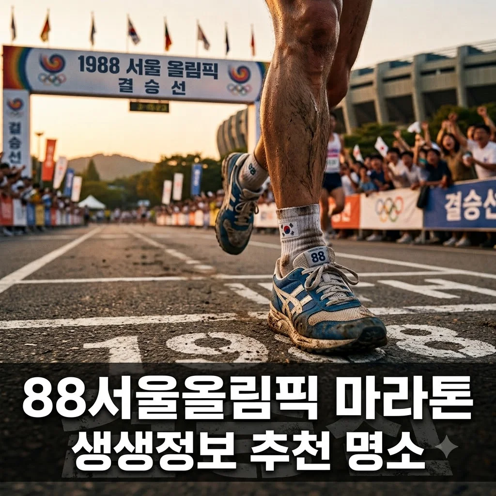 2TV 생생정보 88서울올림픽 마라톤 미사경정공원 국립스포츠박물관 위치 및 이용팁