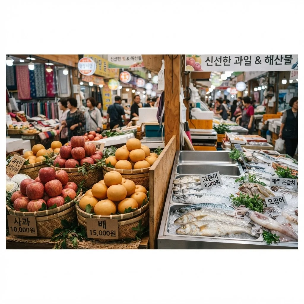 이동청과 & 소래포구 - 신선한 제수용품 저렴하게 고르는 법