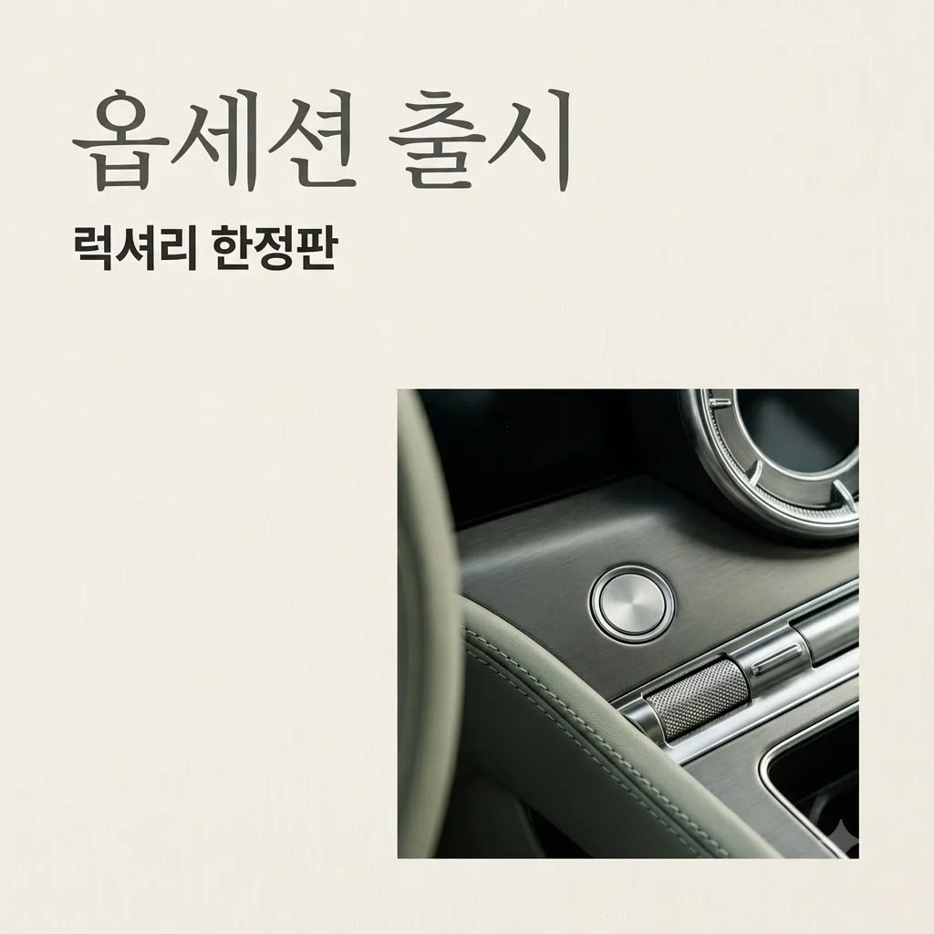 옵세션 제네시스 한정판 출시! 100대 한정 스펙과 가격 완벽 정리