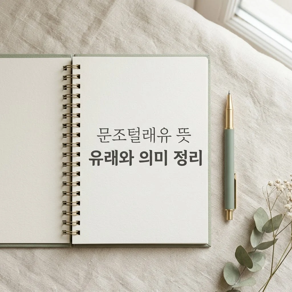 문조털래유 뜻 유래 총정리! 2026년 하반기 최고 유행어 완벽 분석