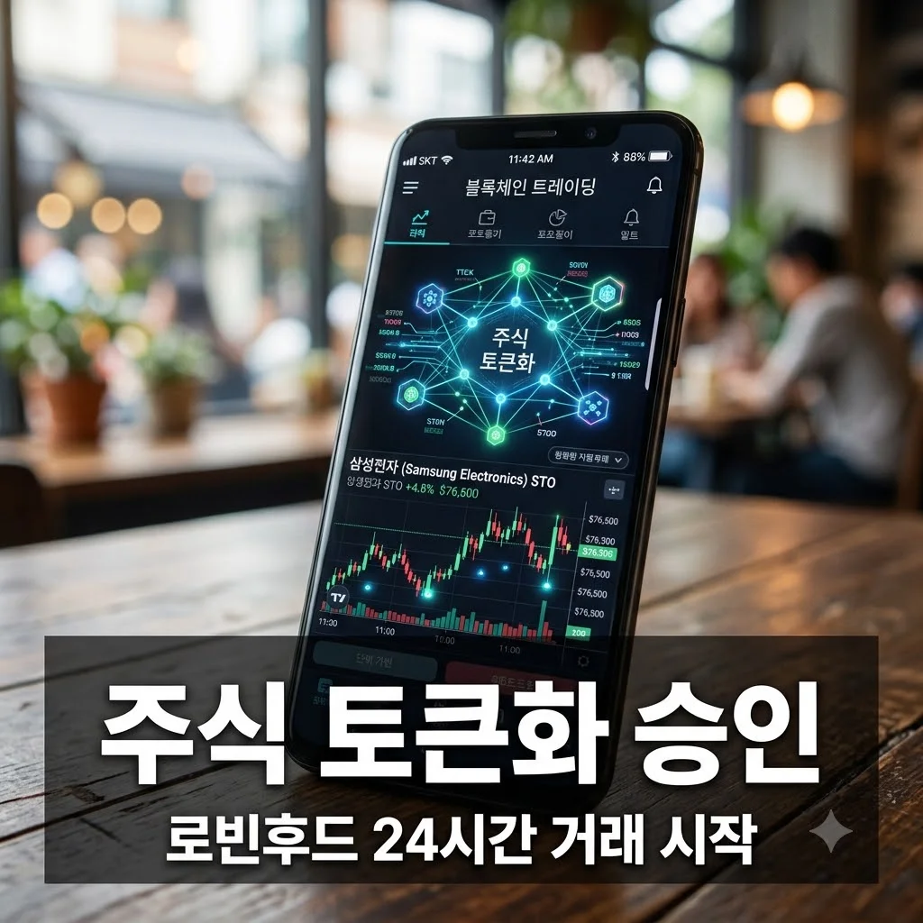 미국 주식 토큰화 시대 개막! 로빈후드 블라드 테네프가 밝힌 SEC 승인의 의미