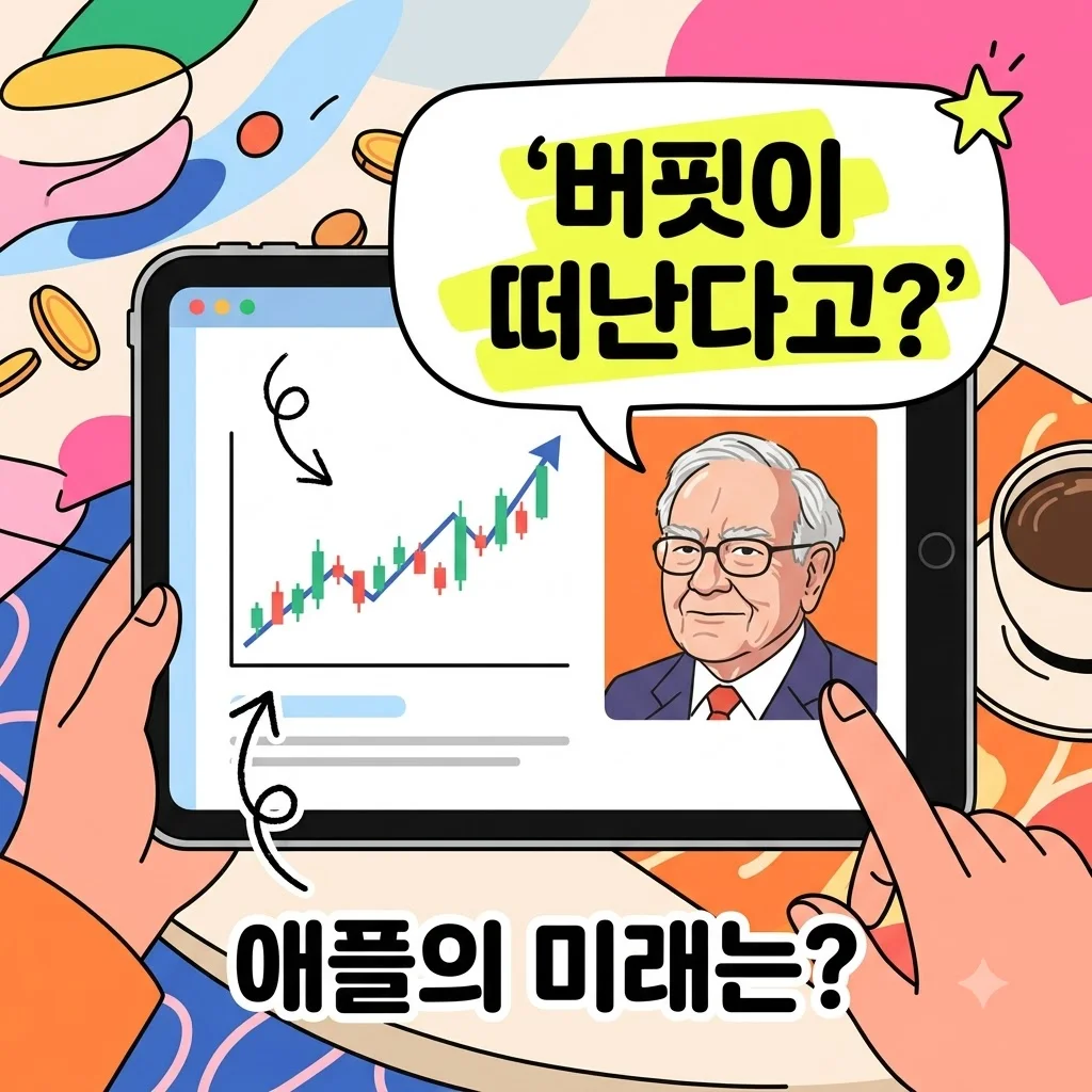 팀 쿡 워런 버핏 사임 소식과 애플 투자가 남긴 놀라운 유산