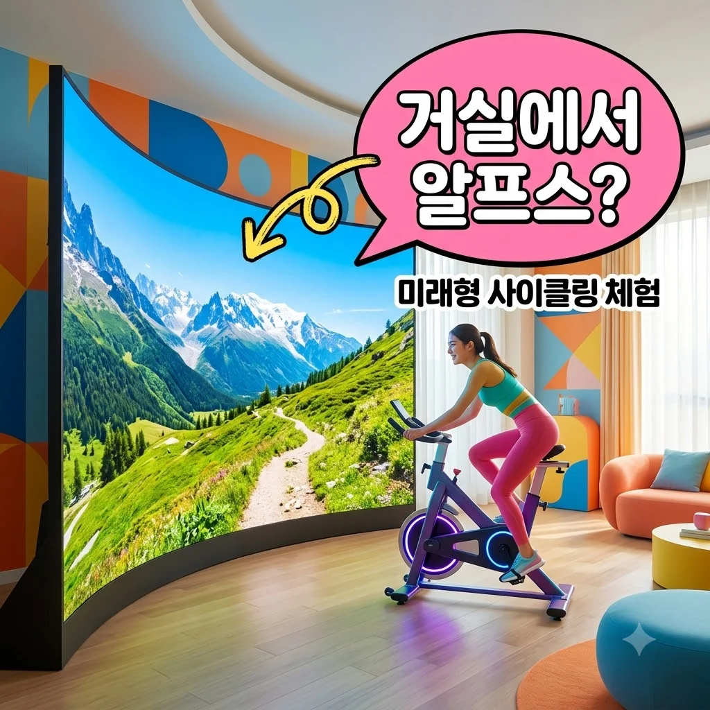 미래형 유산소 운동 파브리치오 부스타만테 몰입형 사이클링의 모든 것