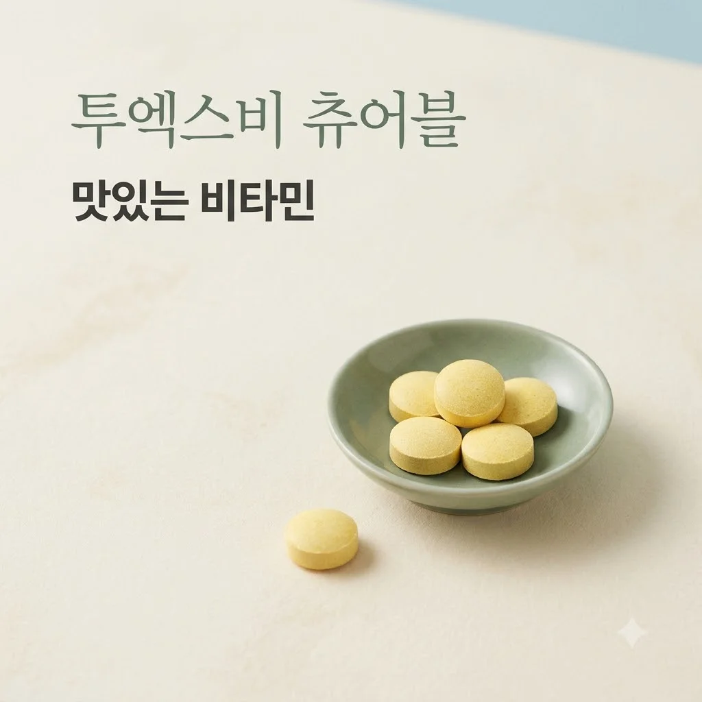 투엑스비 츄어블 효능 복용법 가격 완벽 정리: 활력을 위한 선택