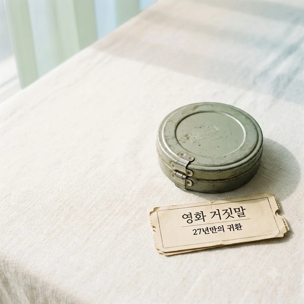 영화 거짓말 27년 만의 무삭제 개봉 일정 및 관람 포인트 3가지