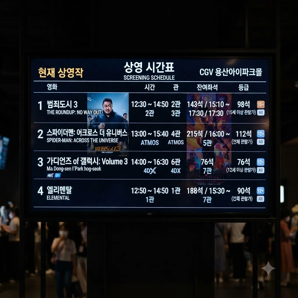 무삭제판 개봉 일정 및 상영관 정보 요약