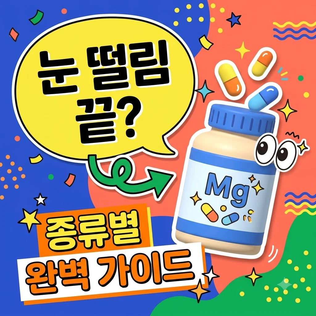 마그네슘 완전 가이드: 종류별 고르는 법, 섭취 시간, 부작용 총정리