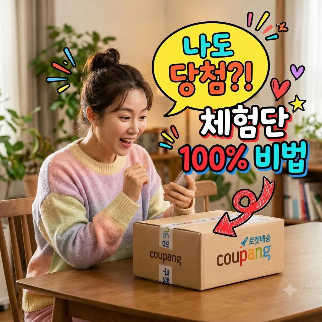 쿠팡 체험단 신청 조건 및 선정 확률 200% 높이는 리뷰 작성 가이드