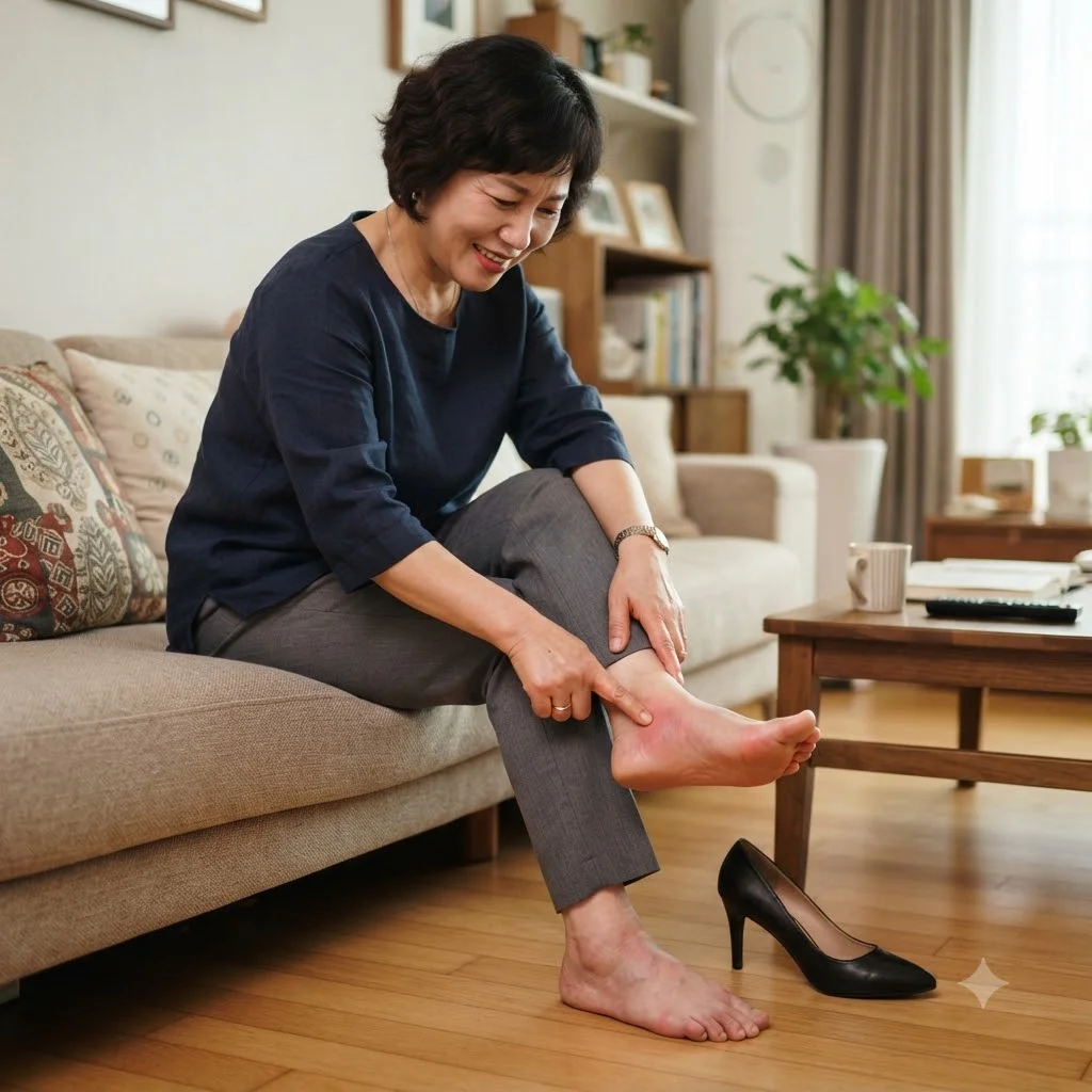 발가락이 저리고 화끈거린다면? 지간신경종
