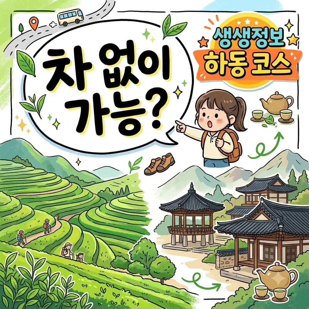 하동 대중교통 여행 1박 2일 코스 생생정보 2622회 완벽 가이드