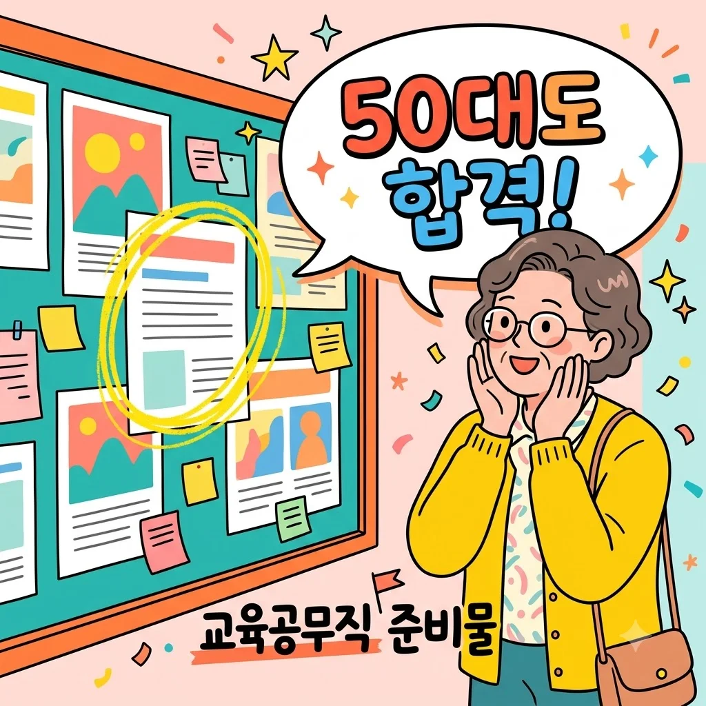 교육공무직 50대 시험 합격 가이드: 채용 절차와 준비물 완벽 정리