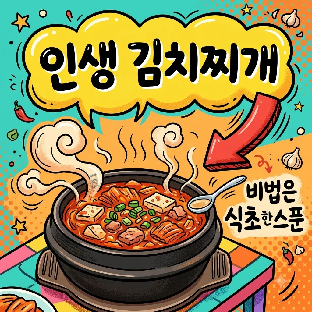 돼지고기 김치찌개 레시피, 대박집 맛 내는 황금비율 비법
