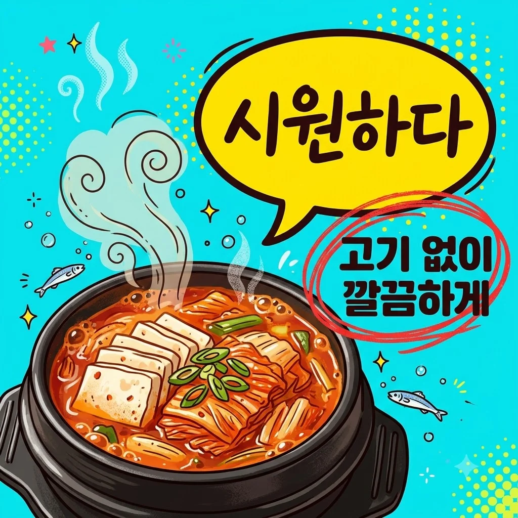 멸치 육수 김치찌개 레시피 고기 없이 깊고 시원하게 끓이는 법