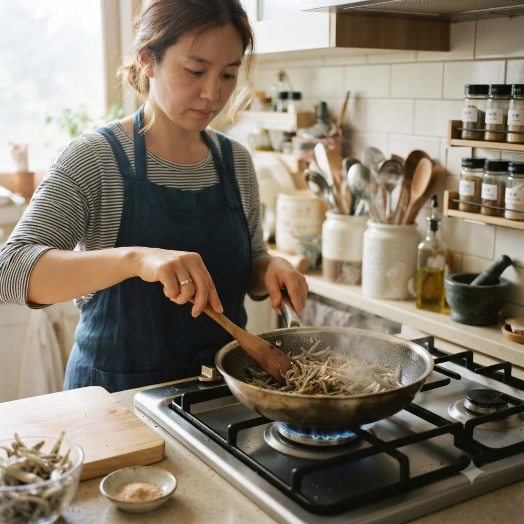 비린내 없이 깔끔한 멸치 육수 우려내는 법