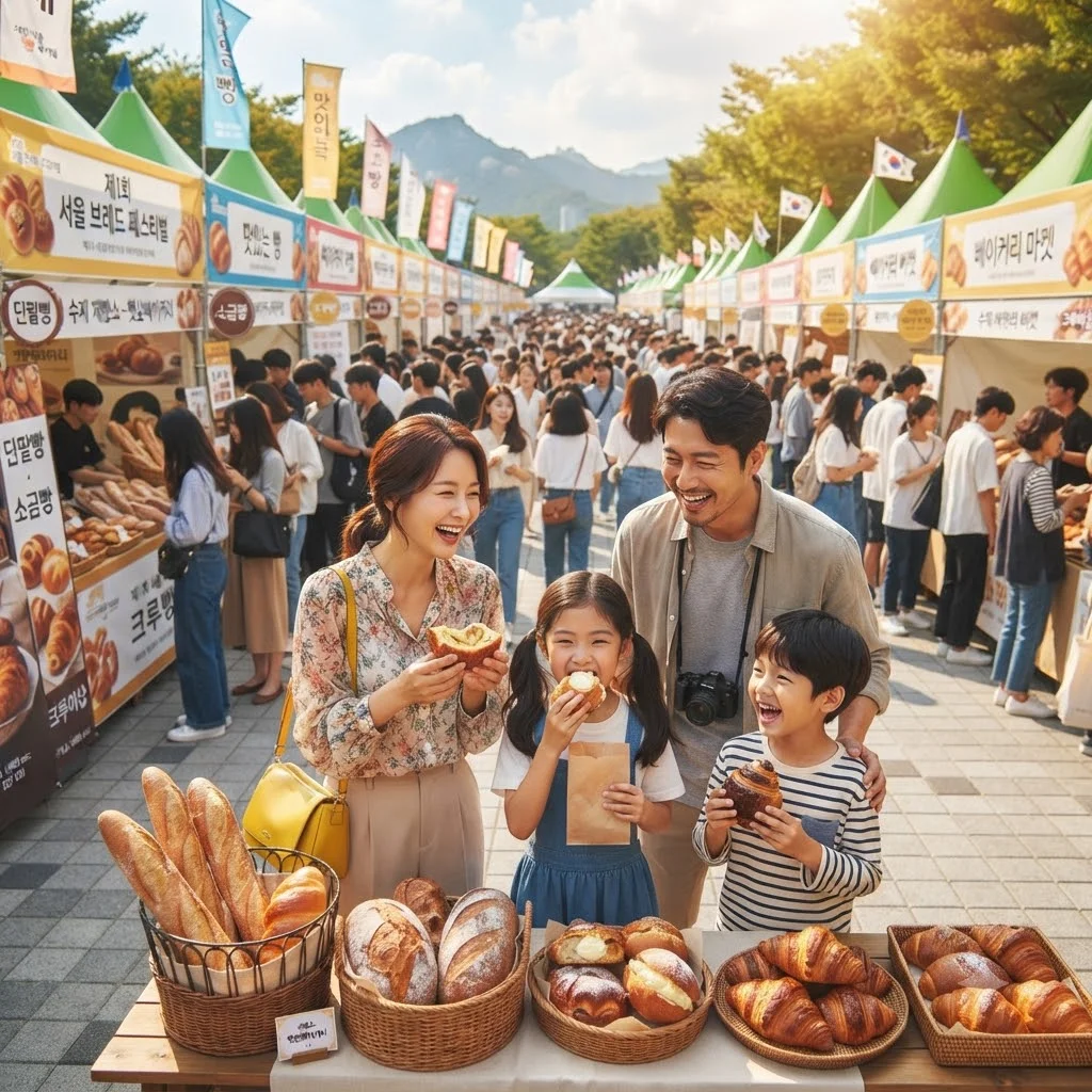 달콤한 빵의 천국, 빵빵데이 천안 축제 즐기기