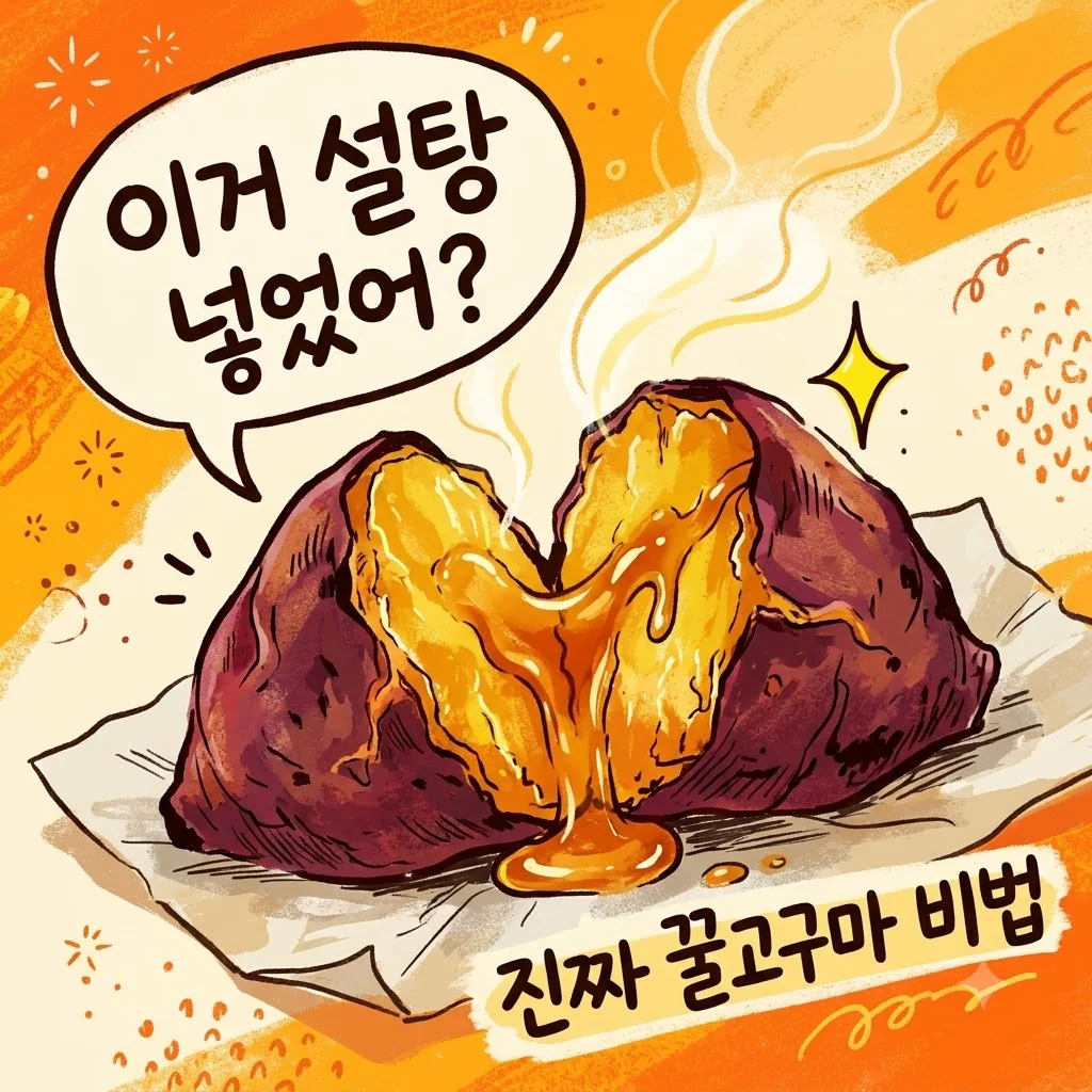 고구마 에어프라이어 황금레시피 겉바속촉 꿀고구마 만드는 법