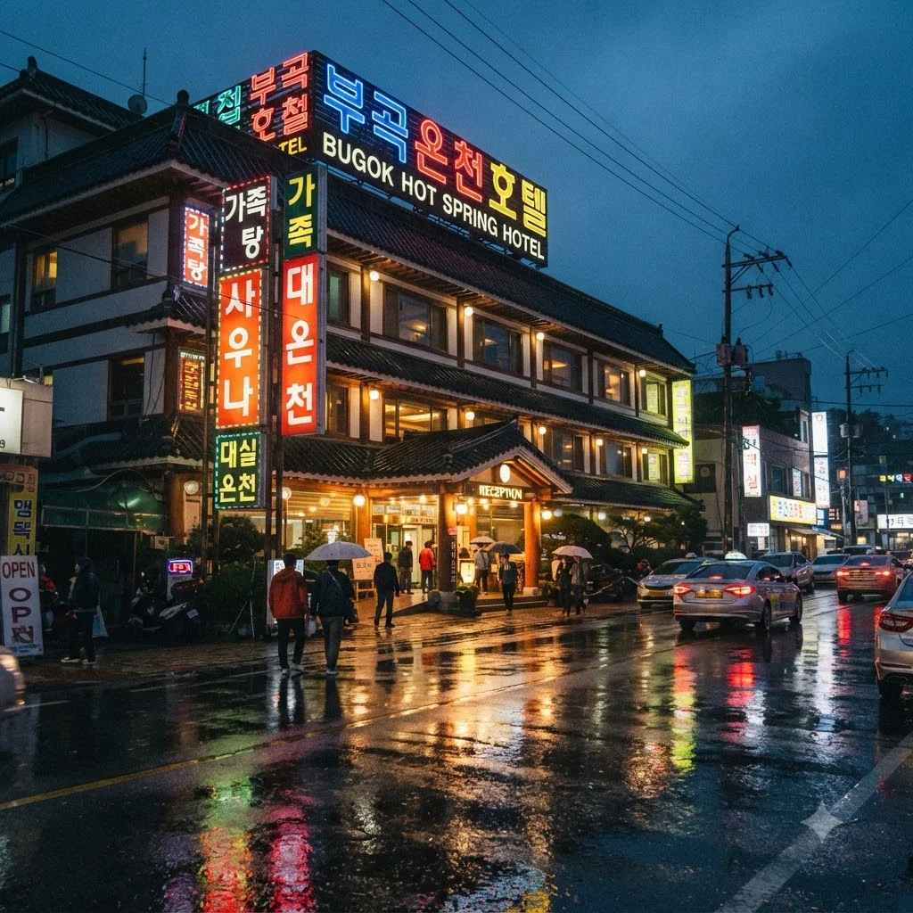 창녕 부곡온천: 78℃ 고온의 유황이 주는 깊은 휴식