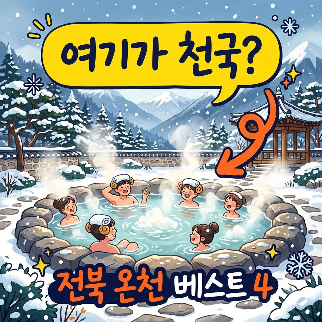 전라북도 온천 추천 BEST 4! 부모님 효도부터 감성 스파까지 완벽 정리