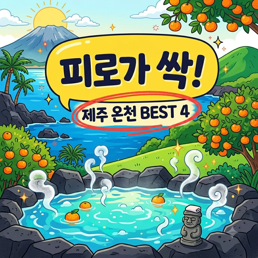 제주도 온천 추천 BEST 4 | 산방산 탄산온천부터 최신 스파 시설까지