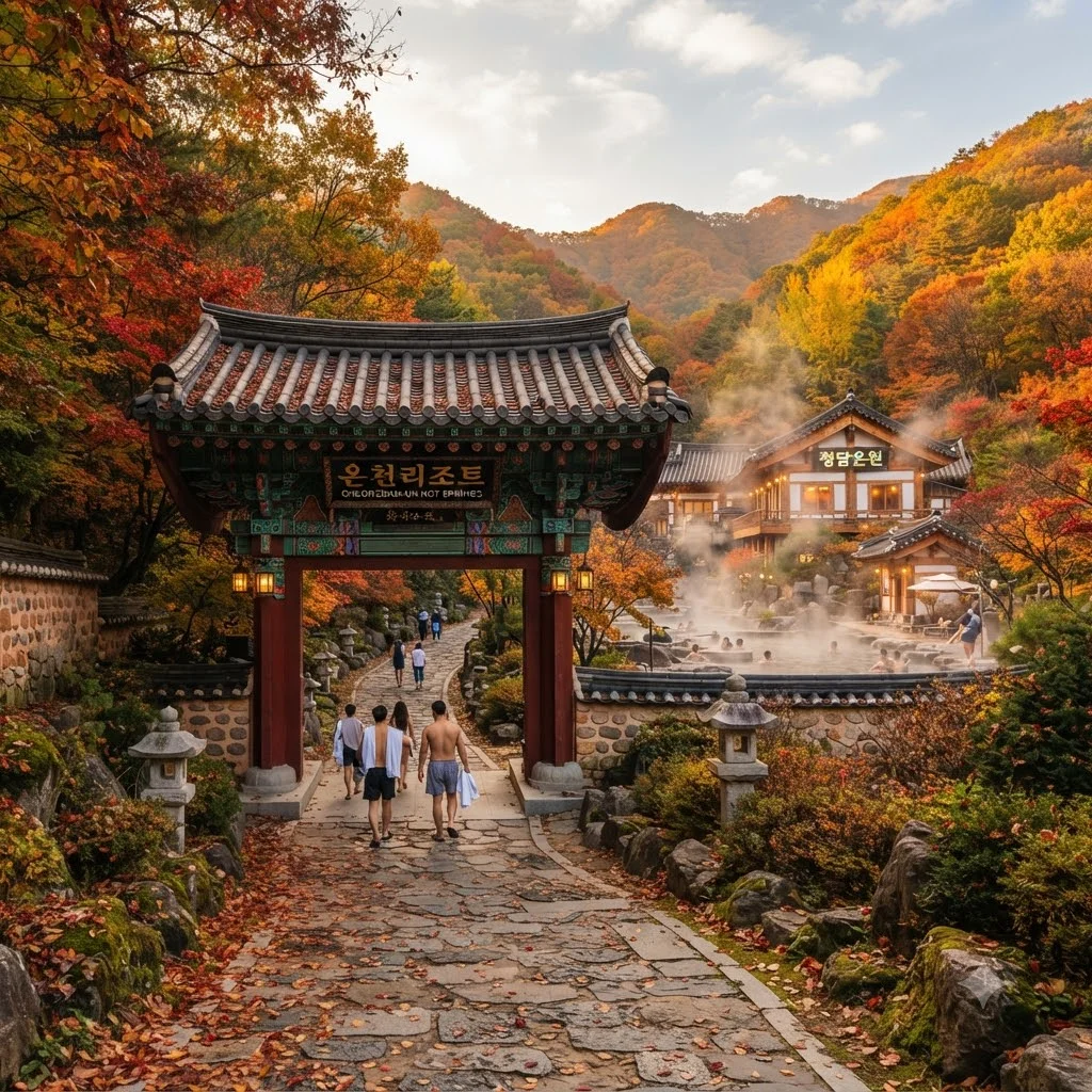 국내 대표 알칼리 온천 명소 BEST 5